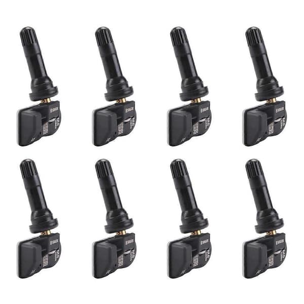 8 st TPMS-sensor 433MHz 315MHZ Universal 2 i 1 Programmerbar MX-sensor för Autel däcktrycksövervakning