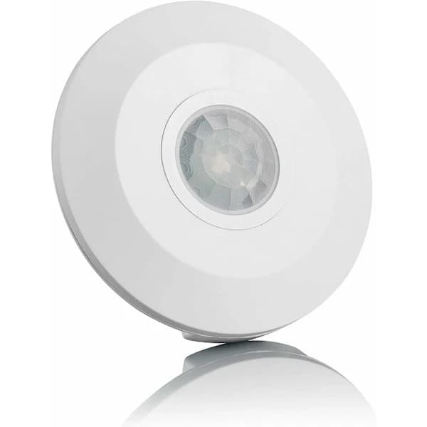 raröd bevægelsessensor til indendørs brug, overflademontering, programmerbar, rækkevidde 6m/360°, tilpasset LED