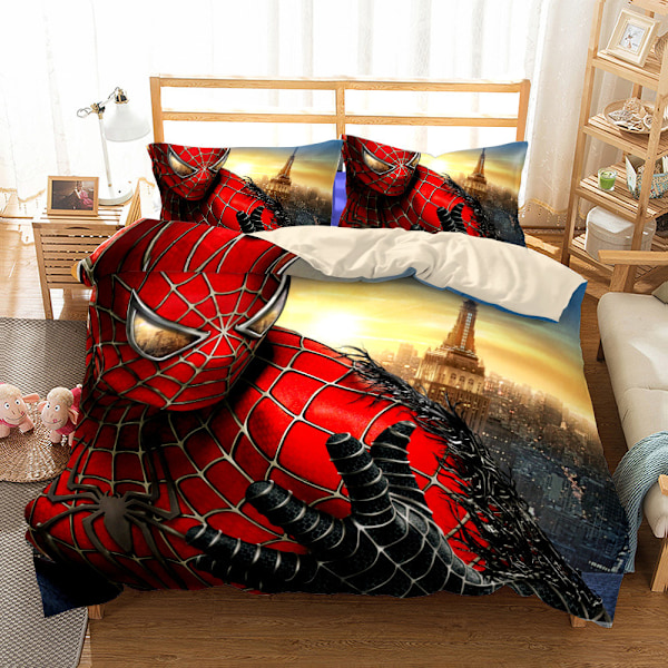 Superhero Serie Spider-Man Superman Bedste Sælger Dynebetræk Sæt