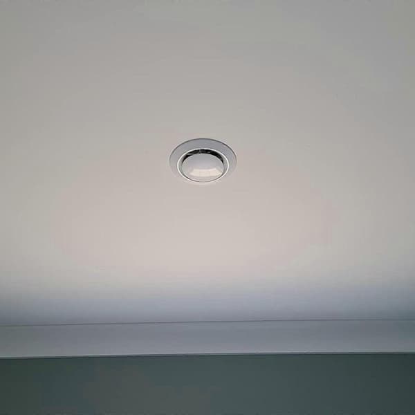 Justerbar luftventil i plast, rund ventilkåpa, underspikningsventil för kök, sovrum och hållbar luftventil 75mm