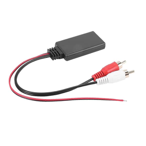 Bil Universell Trådlös Bluetooth-modul Musikadapter RCA Aux Ljudkabel