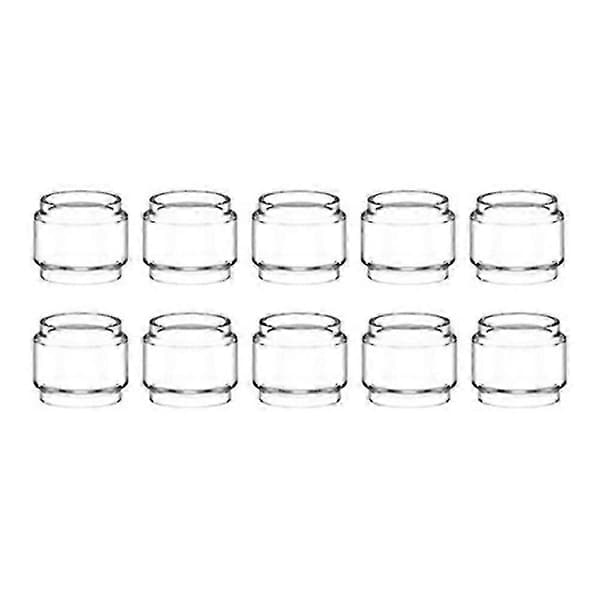 10-pack klara bubbelglasrör - Ersättning för Zeus Sub-Ohm Tank
