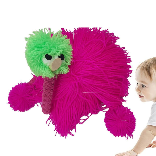 Leker Puppet Struts On Strings,morsom Struts Marionette Puppet Håndlaget struts Marionette Puppets String Doll Red