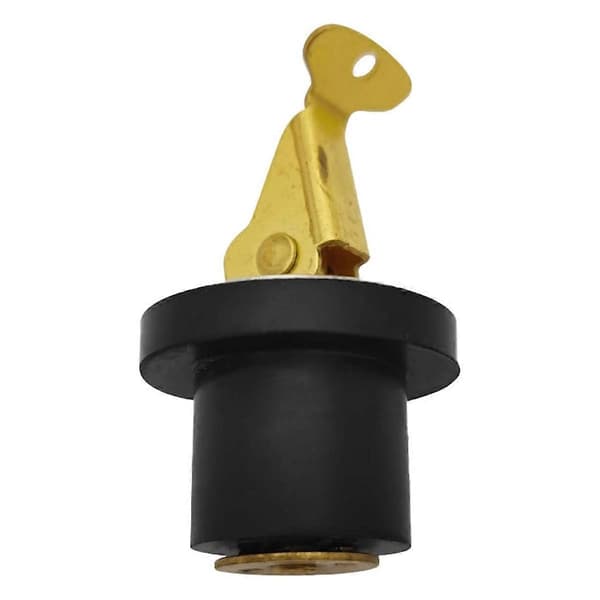 Marine afløbsplugger til både Snap Handle afløbsplugg til båd Messing båd afløbsplugg VVS-fittings (7/8 tommer) As Shown