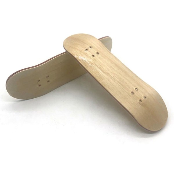 10 st Ny ersättning Träbräda Finger Skateboard Delar För Finger Skateboards Wood Color