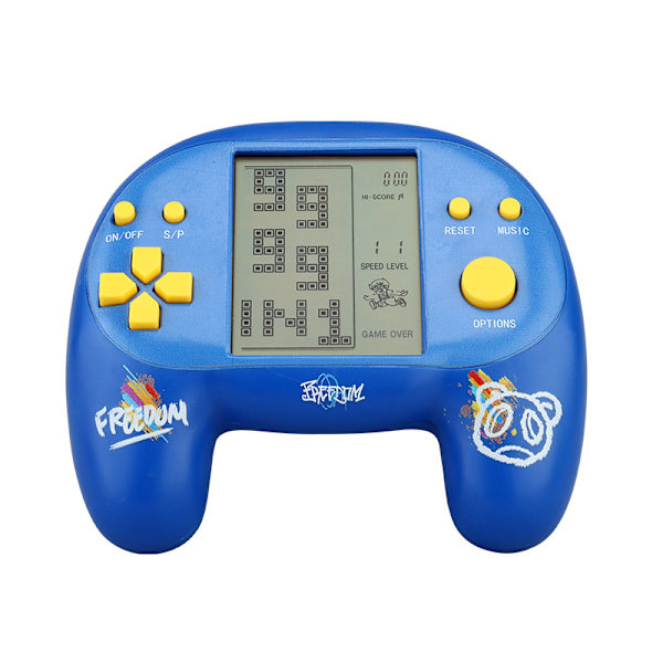 Mestselgende håndholdt spillmaskin Tetris spillmaskin barndoms nostalgisk fritidsavslappende leketøy