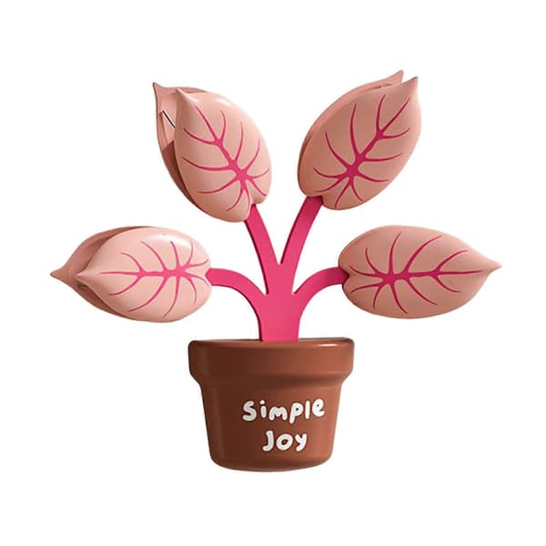 Magnetisk forseglingsclips - Blomsterdesign til madopbevaring og noter