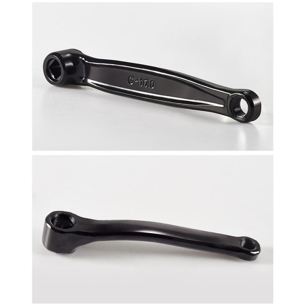 Cykel vevarm 170/165/152mm Stål Cykel vevarm Vänster arm Cykelbyte 170mm