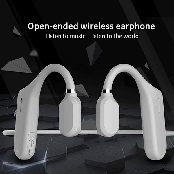 Trådløse øretelefoner Vandtætte og svedtætte Bluetooth 5.0 Trådløse sportsøretelefoner med mikrofon Gray