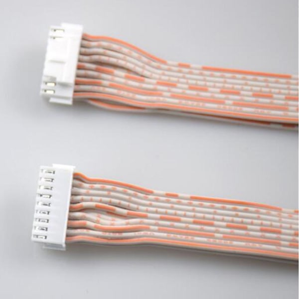 4st 18-stifts signalkabel 2X9-stift Miner Connect Date-kabel för Antminer S9 S7 L3+-maskin, kommunikationsavstånd 2,0 mm WhiteOrange