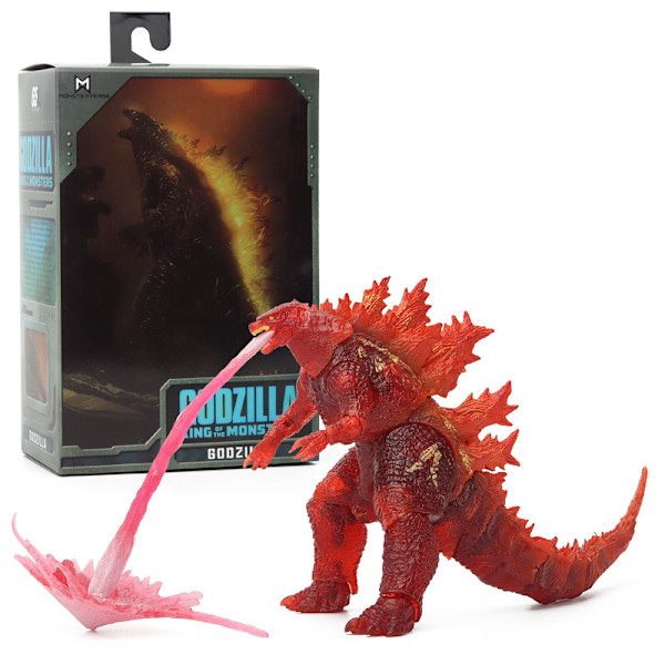 Bluk Dragon Leksak Kung av Monstren Actionfigur Huvud-till-Svans 30 cm Staty Modell Leksak Bästa Gåvan C