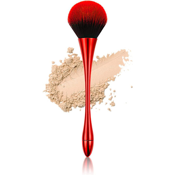 Powder Makeup Brush, Large Face Powder Brush for Loose or Pressed Powder, Foundation Makeup Brushes, Powder Makeup Brushes, Plush Fiber Brush