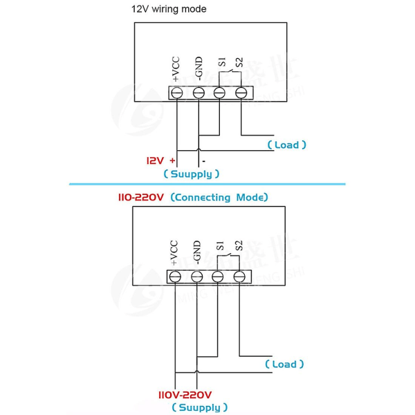 Digitaalinen aikaviive Rele LED-näyttö Cycle Timer Control Switch Säädettävä ajoitusreleen aikaviive Grey