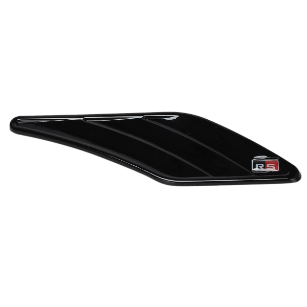 2 stk Abt Side Gills Sticker For- A5 S5 A4 B8 B6 A6 A3 R8 - Abt Sticker, black Black