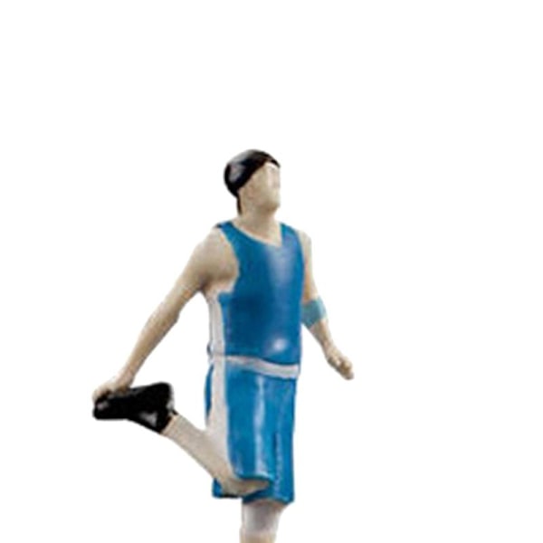 Basketballspiller Dukke Simulation Miniature Legetøj til Rollespil Stil A Style E optional