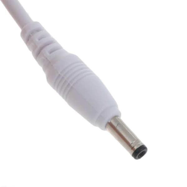1m/2m/3m USB - 3,5 mm x 1,35 mm sovitinkaapeli tukee vain 5 V virtaa 2m