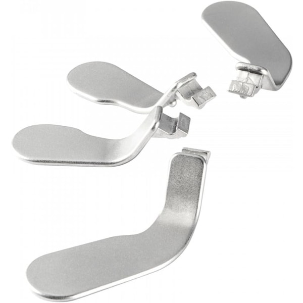4 st rostfritt stål metallic silver paddlar för Xbox One Elite/Elite Series 2 Controller