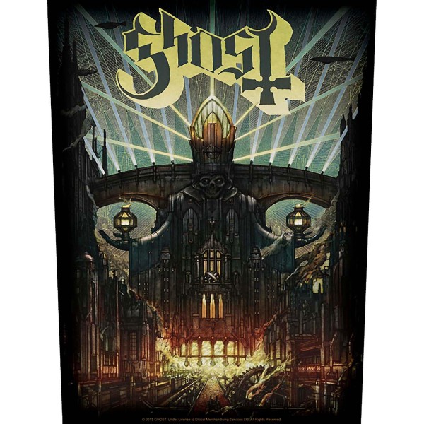 Ghost Meliora Album Patch Black/Yellow/Blue One Size