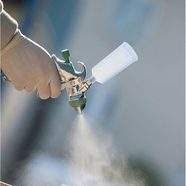 3st Glasfärgflaskor Airbrush Färgförvaringsflaskor Dispenseringsflaskor