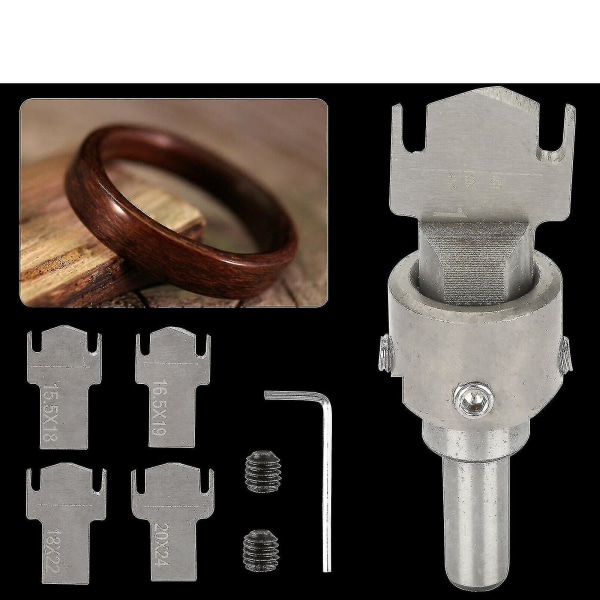 Ringborr Bits Maker Trä Tjock Multi Cutter Träverktyg Set
