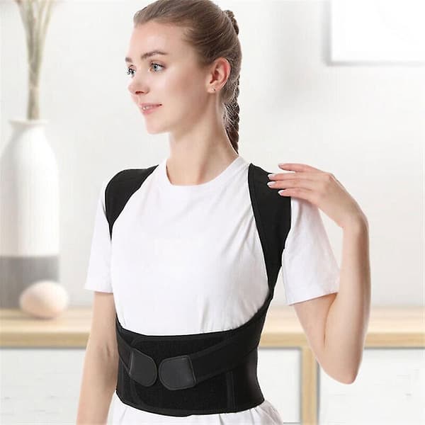 Posture Corrector Back Brace - Breathable Support for Men & Women L