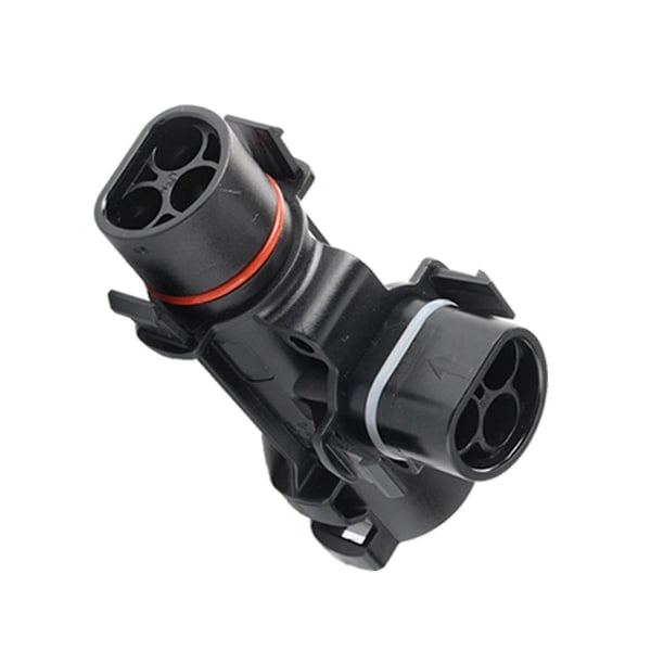 Solcelle PV-stik, vandtæt IP68 4000V 40A til solcelle PV-systempanel, parallelt beskyttelsessæt LY01-T black