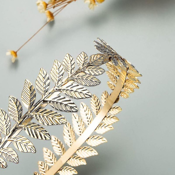 Roman Leaf Crown,xcozu Goddess Tiara Gold Leaf Band Crown Of Leaves,girls Greek Gold Leaf-