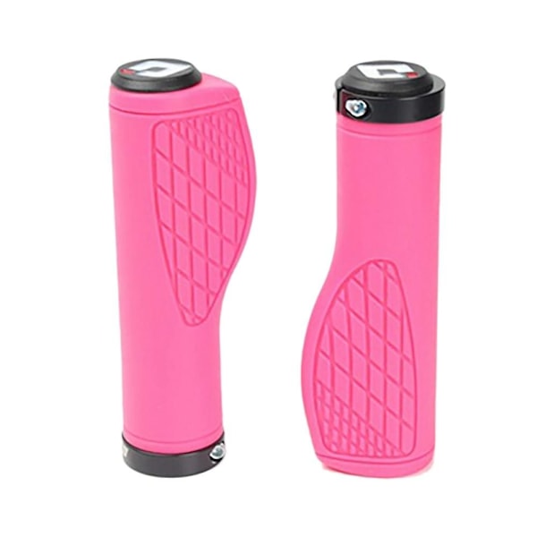 ODI Sykkelgrep Sykkelstyredeksel Støtdempende Anti- Racing Landeveissykkelgrep Ergonomisk Sykkelstyre, B Pink