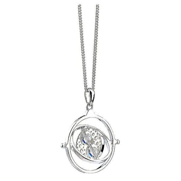 Harry Potter Time Turner Halskæde Med Krystaller-