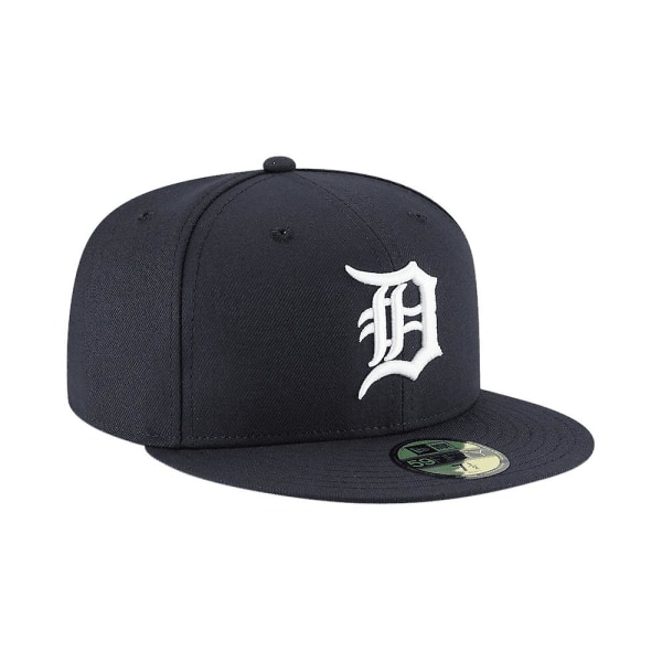 New Era Mlb Detroit Tigers Authentic On Field Home Navy 59fifty Cap 7.125