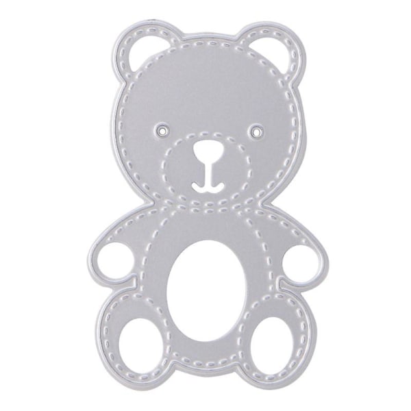 Bear Cutting Dies Stencil Scrapbook Paper Card Embossing Decorative Decor