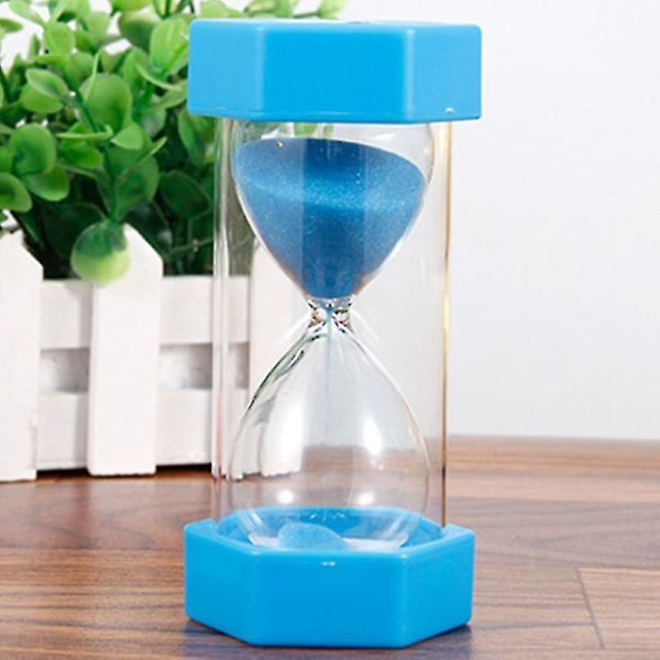 5/10/15/20/30min Sandglass Hourglass Sand Clock Egg Kitchen Timer Supplies Kid Game Gift