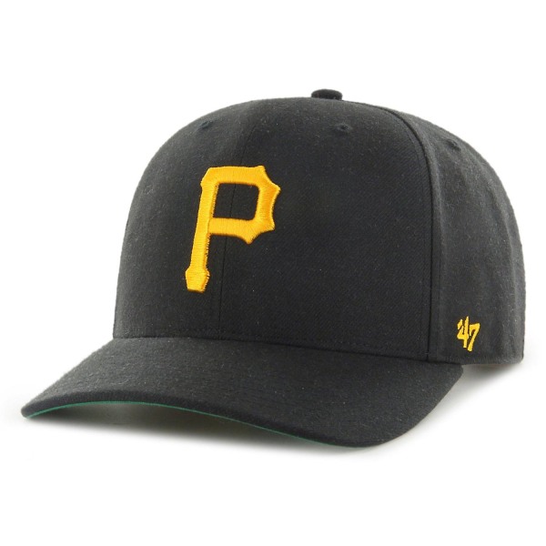 47 Brand Low Profile Cap - ZONE Pittsburgh Pirates schwarz Black