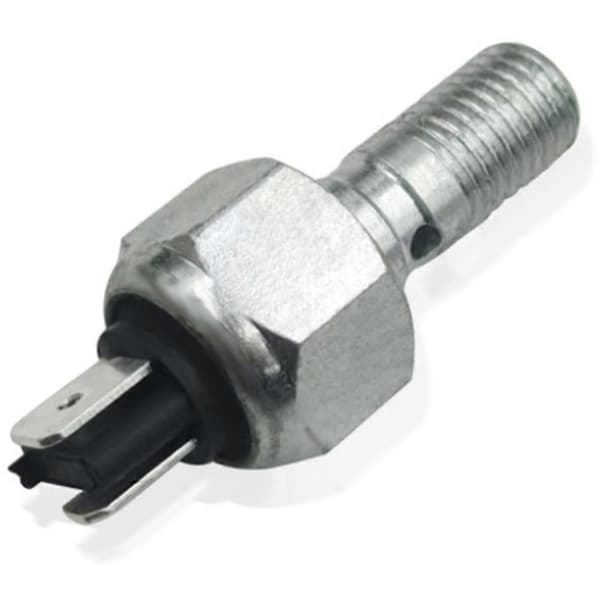 Motorcykel Hydraulisk Bremse Stoplys Kabel Bremsesensor Afbryder til 2008-2017 Harley Dyna FXD Super Glide 72026-08A Silver
