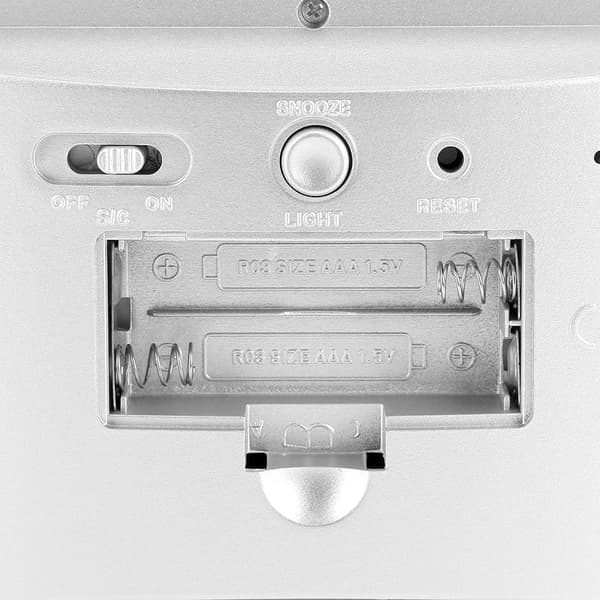 Digital klokke Multifunksjonell kalender LCD Digital skrivebordsvekkerklokke