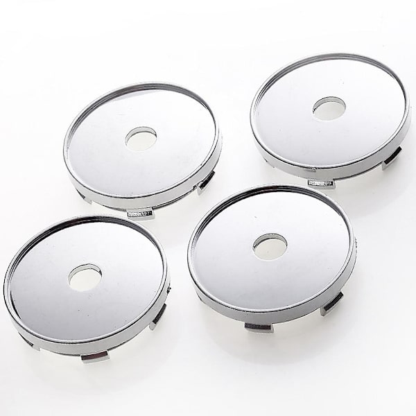 4x 60mm Racing Bilhjul Senter Hub Caps Bilhjul Senter Cap Støvdeksel Styling
