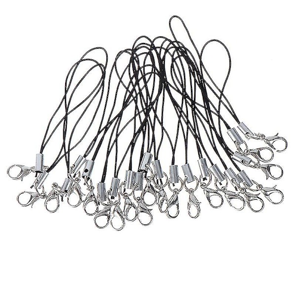 10 st Lanyard Nyckelband För Usb Flash Drive Rem Snöre Svart Hfmqv