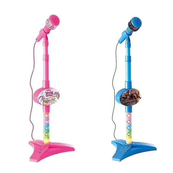 Barnemikrofon med stativ Karaokesang Musikkinstrumentleketøy Spider
