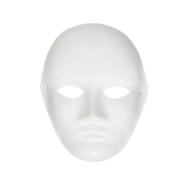 Tyhjä värillinen maalaus naamio Cosplay Pulp Mask päiväkodin tee-se-itse tarvikkeita Jikaix Man