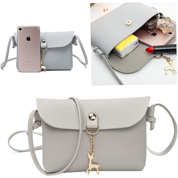 Dame Skulder Bag Mote Dame Crossbody Vesker Små Dame Crossbody Vesker Dame Pu Veske Skulder Vesker Dame Håndvesker Liten Firkant Veske