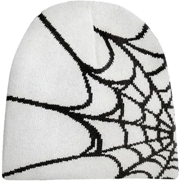 (Svart 01) Vintermössa för Kvinnor Män Varm Stickad Y2K Beanie Slouchy Skul