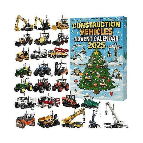 Byggekøretøjer Julekalender 2025