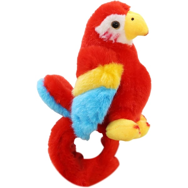 Stuffed Animal Slap Bracelet | Cute Bird Snap Bracelet - Kids Toys Wristband, Slap Bracelet Toy, Plush Toy For Boys And Girls