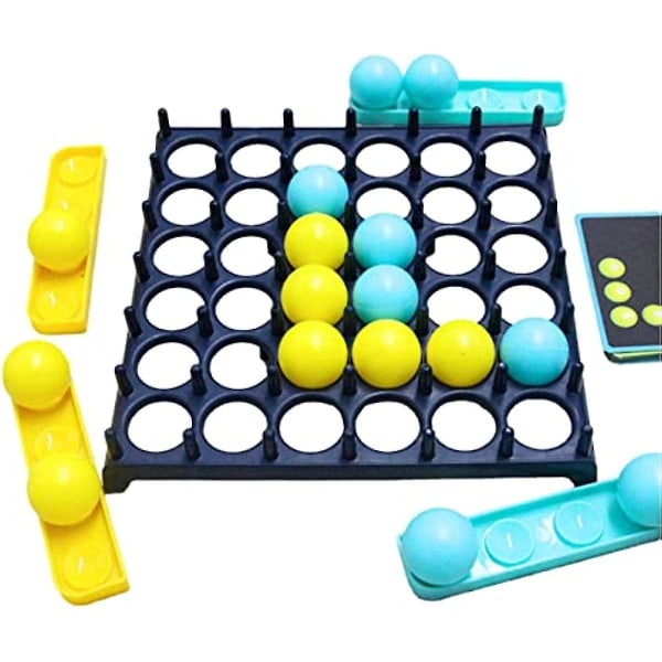Quua Bounce Off Game Ping Pong Challenge Desktop studsande spel Aktivera boll för barn Interaktiv familjefest Brädspel Leksak Pussel Schack Utbildning