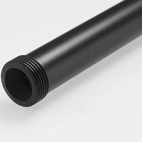 Svart Duschförlängningsrör 30cm Längd Duschblandarrör Mässing Duschrör Bad -xx