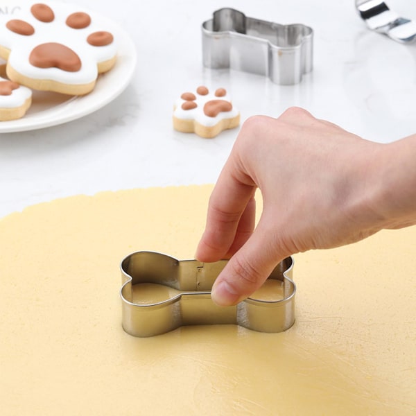 Konditorform Varmebestandig hundepoteform Lett utforming Ikke klebrig Baking Elektrisk kakeform Benform Bakeri-gadgets B M