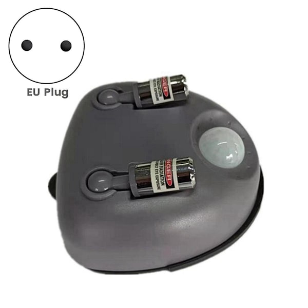 Laserparkeringssensor för garagetak, positionskorrigering, parkeringshjälp, övervakningssystem, EU-kontakt GrayBlack
