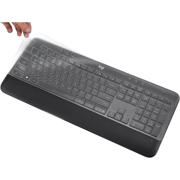 Näppäimistön cover Logitech Mk545 Advanced Wireless Keyboardille, Logitech Mk540 täysikokoinen Advanced Wireless Scissor Keyboard Skin, Logitech Mk545 Mk540 K