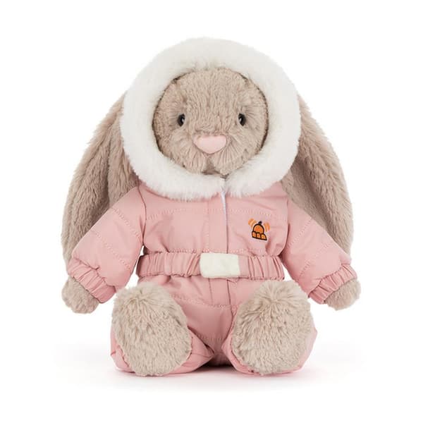 Jellycat 30 cm Bashful Bunny Snødräkt kosedyr