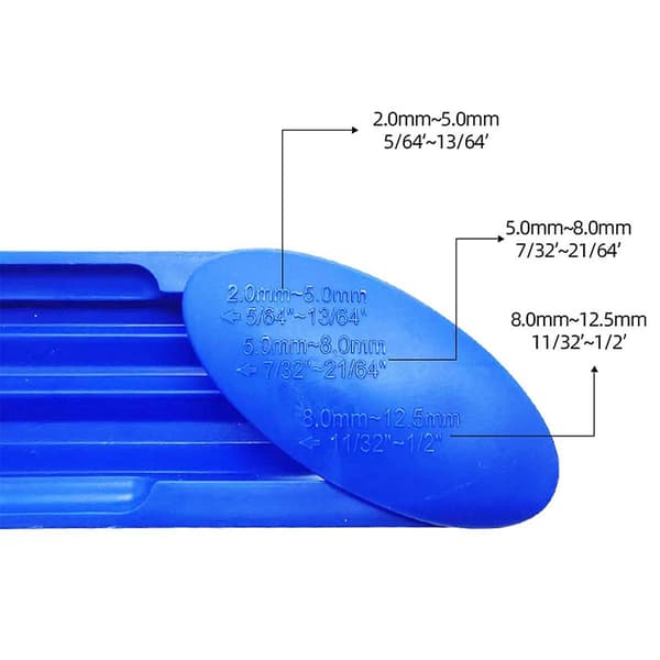 3Set Drill Bits Set Sharpener Bit Tool Tools and Gadgets Drill Bit Sharpener Drill Bit Tool Accessories-A Blue